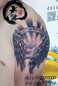 Arm Wing Tattoo