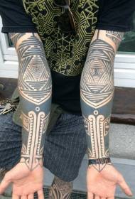 plemenski stil ruku tetovaža uzorak
