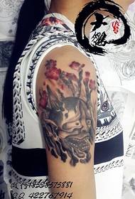 female arm like tattoo