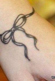 a small fresh Wrist tattoo pattern