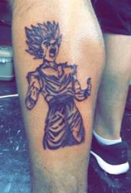 Ko nga taarai tane tane Pakeha i taapiri ana i nga taangata super Saiyan People he whakaahua taangata