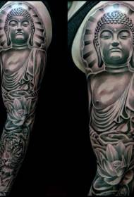 lengan patung Hindu Buddha Tattoo