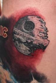 Tattoo Planet Fiúk borjú a hiányzó bolygó tetoválás képén