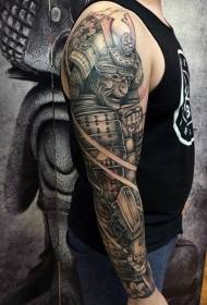 Arm Armor Samurai Warrior -tatuointikuvio