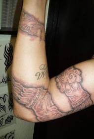 Zitke nyoka totem mkono tattoo muundo
