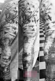 Arekên Kevir Li Ser ectureêwekariyê Serişteyên ingêwrê Reşikên Bişkojkî Big Ben Tattoo Picture