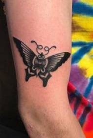 3d татуировка бабочка девушка бабочка на татуировке черная бабочка