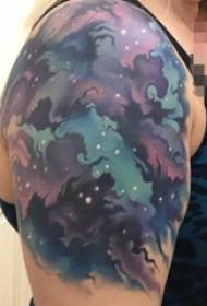 Момчета умения за рисуване на ръка абстрактни линии звездно небе татуировка снимки