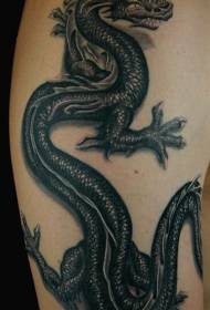 Bra nwa dragon modèl tatoo