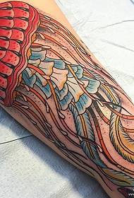 теля європейських шкільних медуз татуювання візерунок