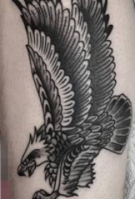 ndama juu ya nyeusi na nyeupe kijivu mtindo wa jiometri mambo rahisi line tai wanyama picha za tattoo
