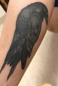 Tattoo vogel jongens kalveren op vogel tattoo foto's