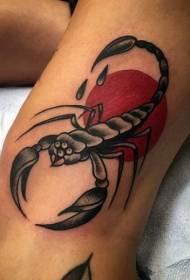 Pittura di genere anticu di culore di tatuaggi di grande tinta di treccia