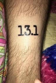 wavulana ndama kwenye mistari nyeusi ubunifu wa maandishi picha za digital za tattoo