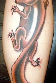 Ipateni yombala we-squirrel tattoo