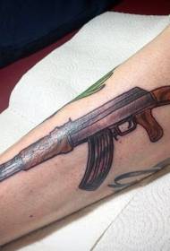 Tattoo color exemplar cruribus AK diripiat
