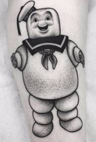 Tattoo tas luav ntxhais lub plab hlaub ntawm cov duab liab dub snowman tattoo duab