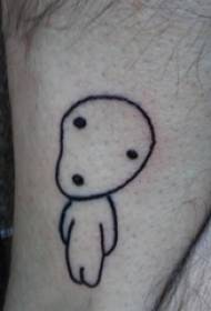 Tato tengkorak tengkorak ing gambar tato tengkorak kartun ireng