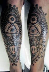 Plab hlaub dub taw tes thorn mysterious muag vanilla tattoo qauv