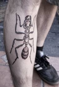 Kalv personlighet maur tatoveringsmønster