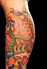 Tsvuku squid tattoos pamakumbo aMwari