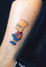 Altènatif karaktè desen ki pi ba tatoo sou deyò nan estati ti towo bèf la