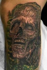 Barvita mostova avatar barvni tatoo vzorec na tele