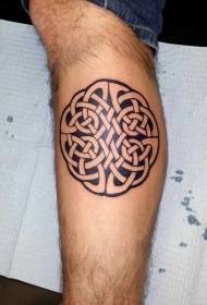 Calf celtic knot personality tagata paʻepaʻe ma le paʻe papaʻe