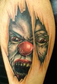Inotyisa monster clown tattoo maitiro pasi peganda