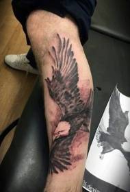 Нишони tattoo оддии уқоби сиёҳ