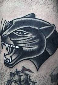 Buzoq yangi maktab shaxsiyati qora panther bosh zarb naqshlari