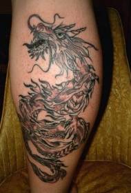 I-Chinese dragon tattoo iphethini emlenzeni