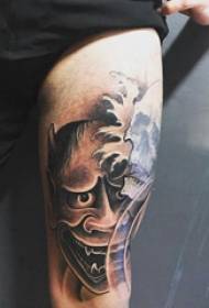 Prajna mask tattoo yaro cinya kyaftin kuma prajna tattoo hoto