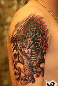 Tattoo Show Bild empfahl einen großen Arm Einhorn Tattoo-Muster