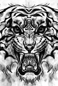 Umbhalo wesandla we-Tiger avatar tattoo