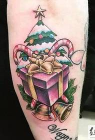 Vánoční téma tetování Veselé Vánoce