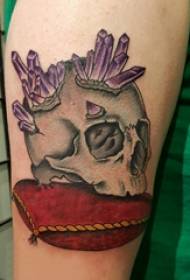 Tatuaggio doppio braccio grande, braccio maschile, longarone e foto tatuaggio scorpione