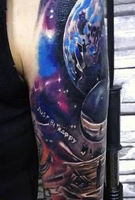 Tatuaggio tatuaggio globo 3D accattivante