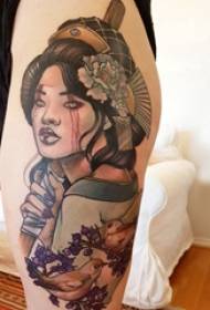 Japan geisha tattoo pikicha musikana mbichana mbichana uye geisha tattoo