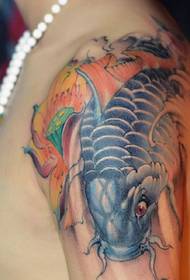 Yakakura mavara echinyakare squid tattoo maitiro