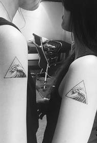 Big arm geometry couple totem tattoo tattoo hêsan û kêfê