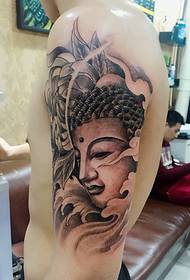 E matua manino lava le lima e pei o le ata o tattoo Buddha