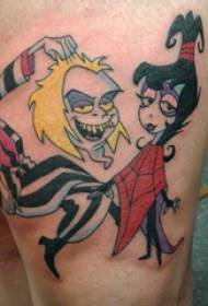 Cartoon tattoo picture boy cartoon thigh on cartoon tattoo picture