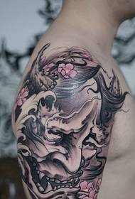 Mtindo mkubwa wa jadi mtindo wa Ulaya kama tattoo ya tatoo