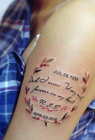 Tetovējumu bildes ar meitenēm ar lielām rokām angļu valodā un skaitļiem