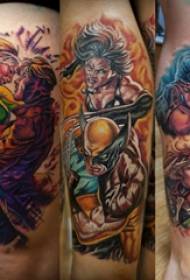 Tatuaggio coscia studentessa anime maschio su immagini di tatuaggi anime