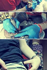 Thir girl avatar creative tattoo scene