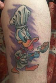 Tattoo karaktè desen ki pi ba ti fi desen ki pi ba karaktè desen ki pi ba tatoo foto sou kwis pye