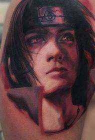 Реалистичная татуировка с портретом одной руки