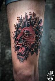 Dath tattoo leon treo dath colgach